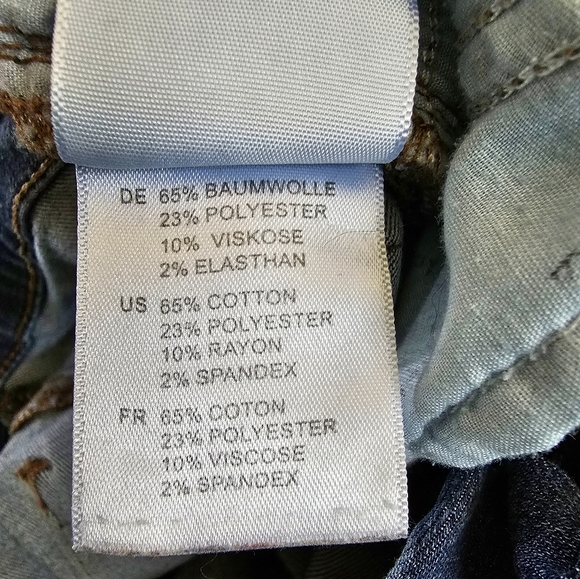 ARTICLES of SOCIETY AOS LA Skinny Blue Denim Jeans Leggins Size 25 - Picture 6 of 7